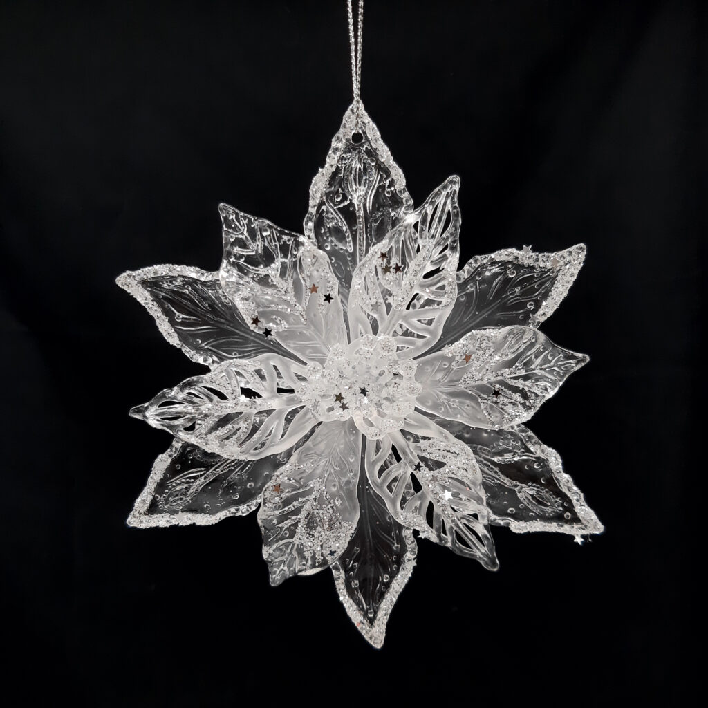 Poinsettia Ornament - Christmas Heirloom Company