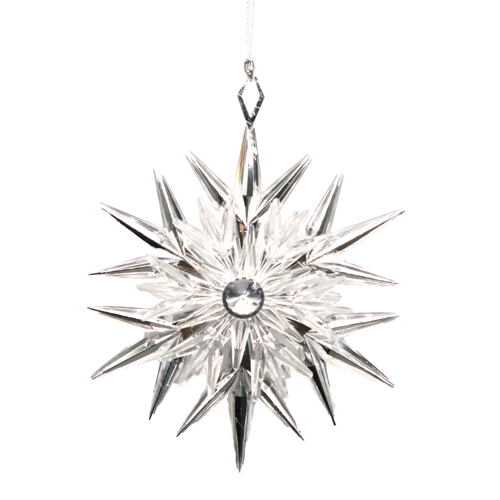 Snowflake with gem - Christmas Heirloom Company