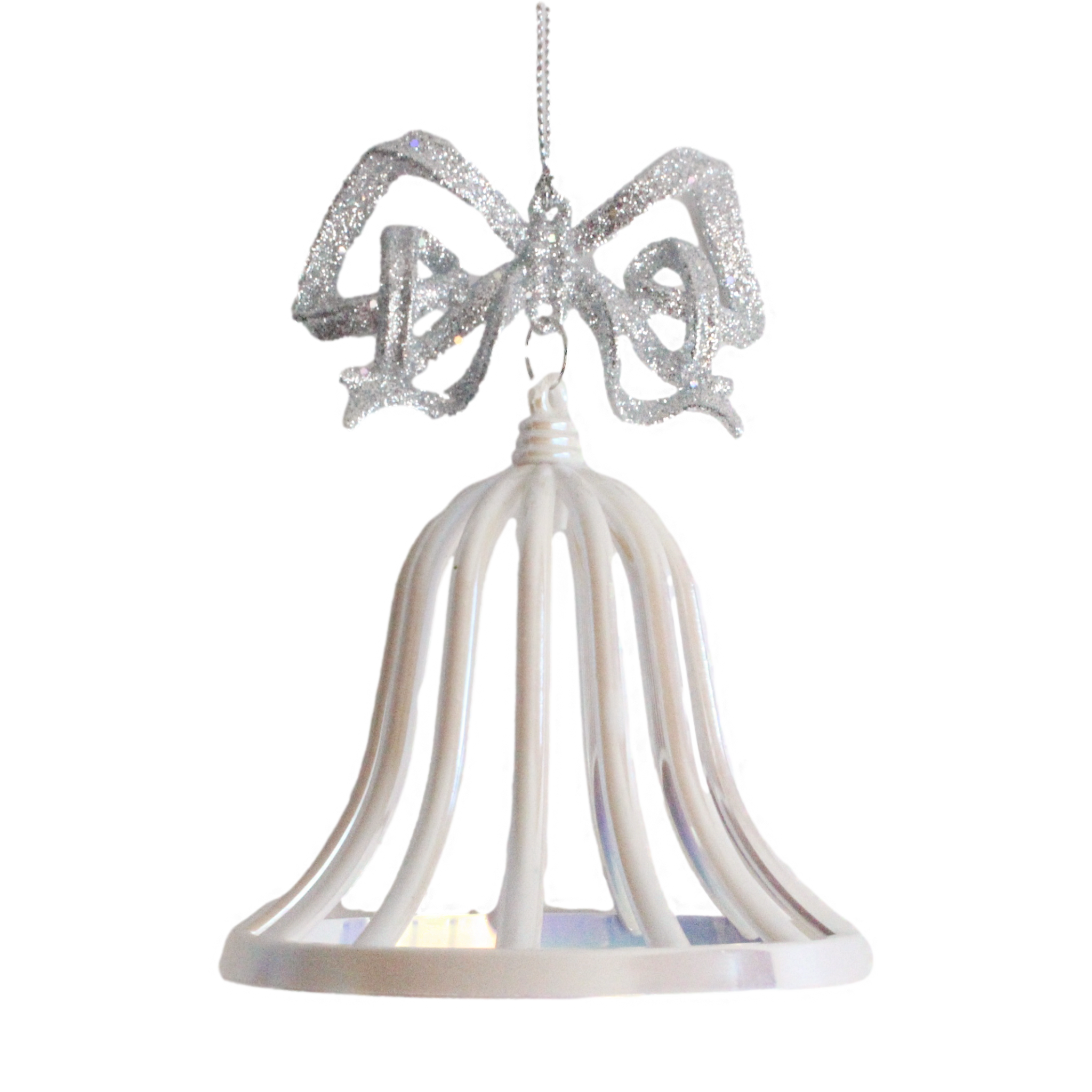 Glittered Bell Christmas Heirloom Company