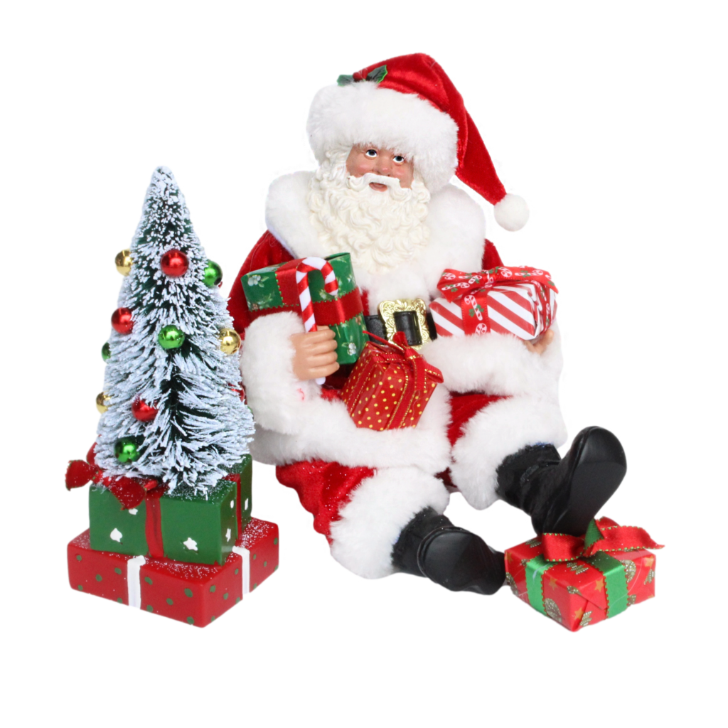 Santa Lounging Christmas Heirloom Company