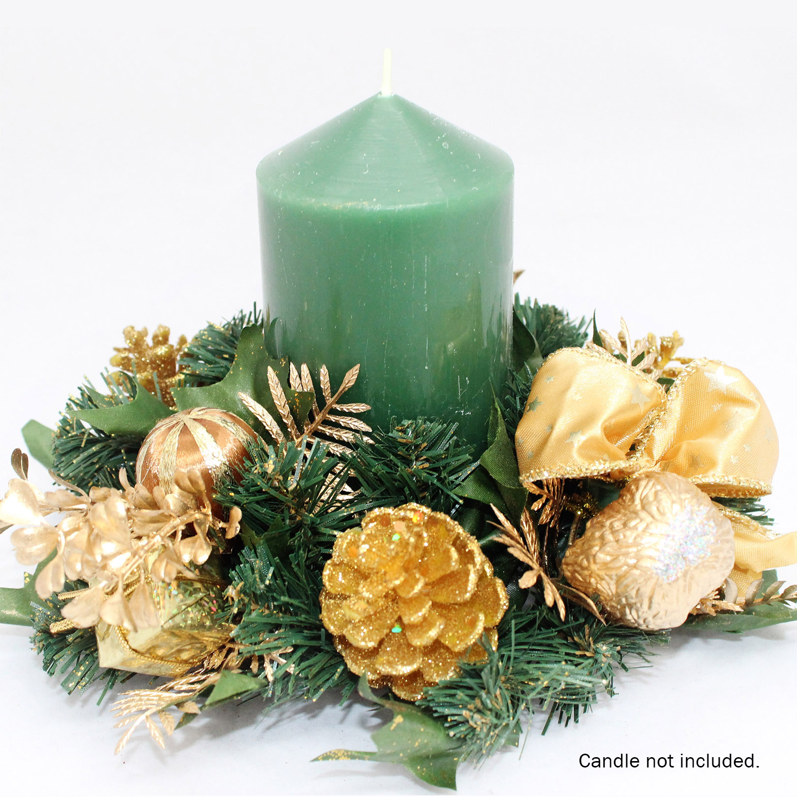 Candlering Gold 3in Christmas Heirloom Company