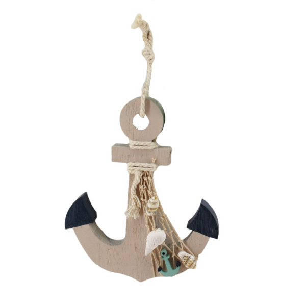 Anchor with Fishing Net & Rope