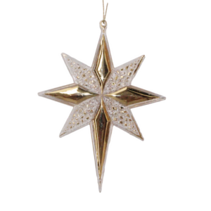 Gold 8 Point Star