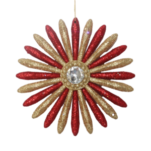 Red & Gold Starburst