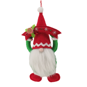 Gnome Holding Banner