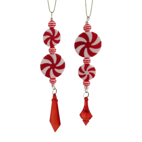 Candy Cane Swirl Drop