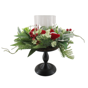 Black Pedestal Candleholder