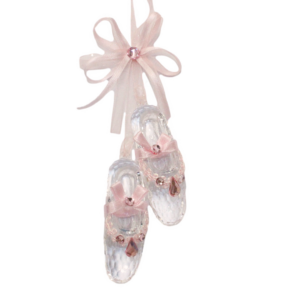 Ballet Shoes with Pink Bow