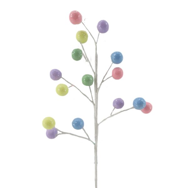 Multi Pastel PomPom Pick