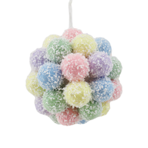 Sugar Dusted PomPom Ball