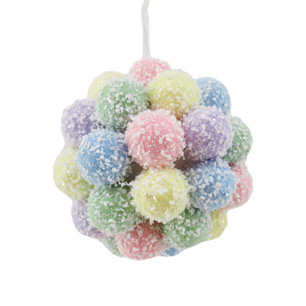 Sugar Dusted PomPom Ball