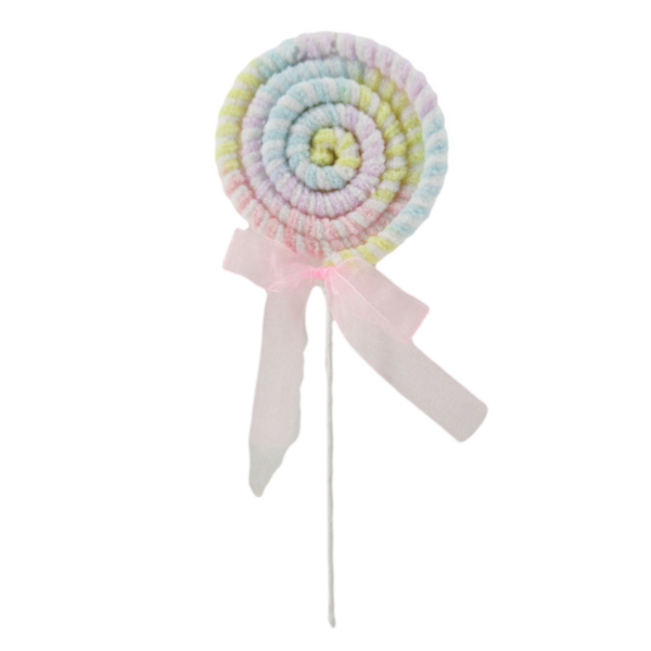 Pastel Rope Lollipop Pick