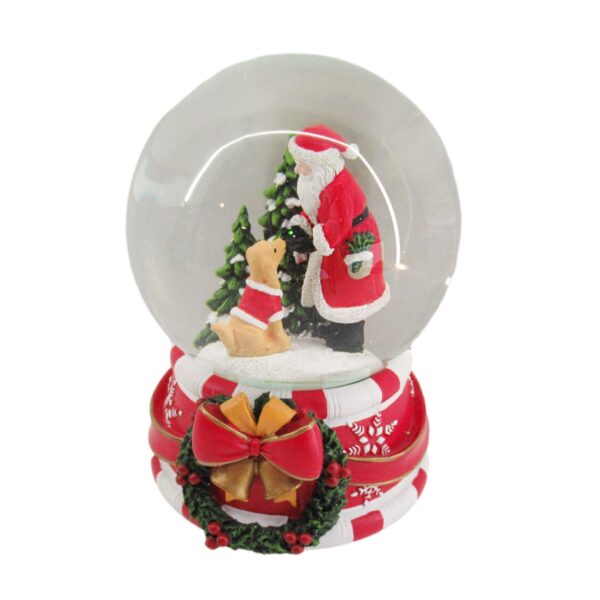 Santa & Puppy Waterball