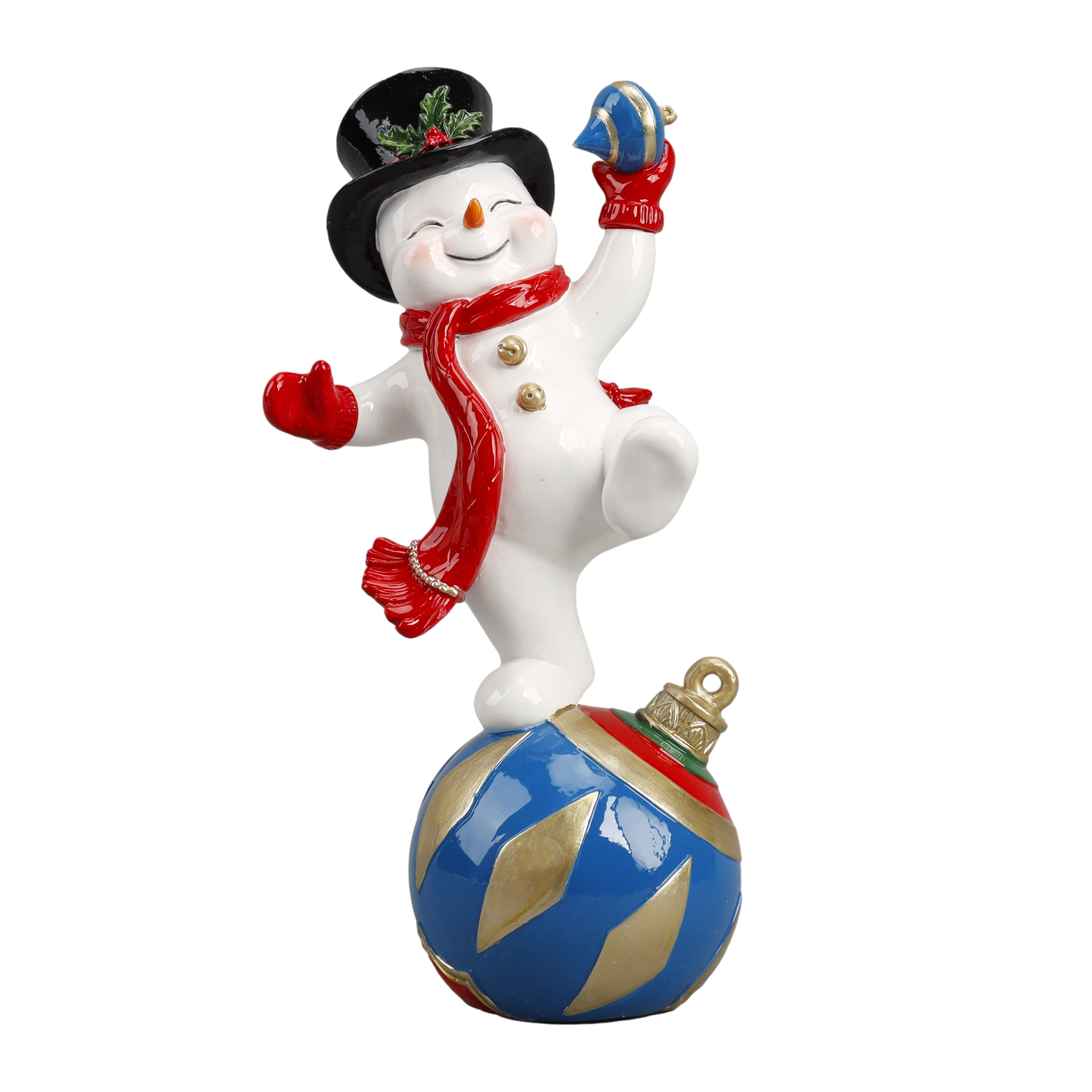 Balancing Snowman with Top Hat
