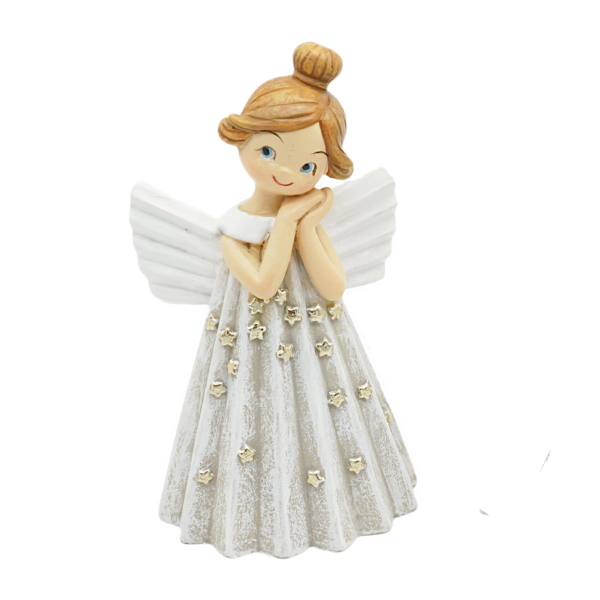 Girl Angel - Hands under Chin