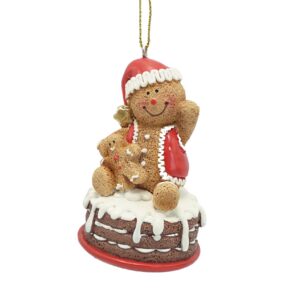 Gingerbread Sitting on Cake