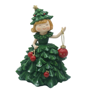 Fairy Holding Baubles
