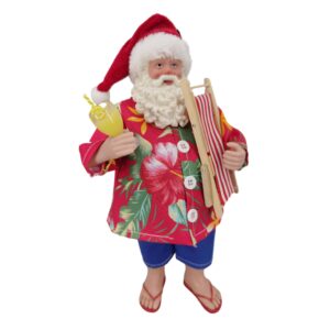 Beach Santa with Deckchair