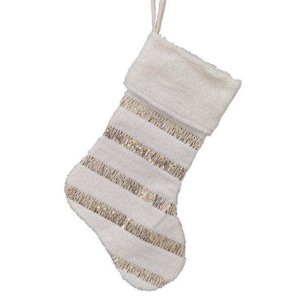 Ivory Gold Stocking