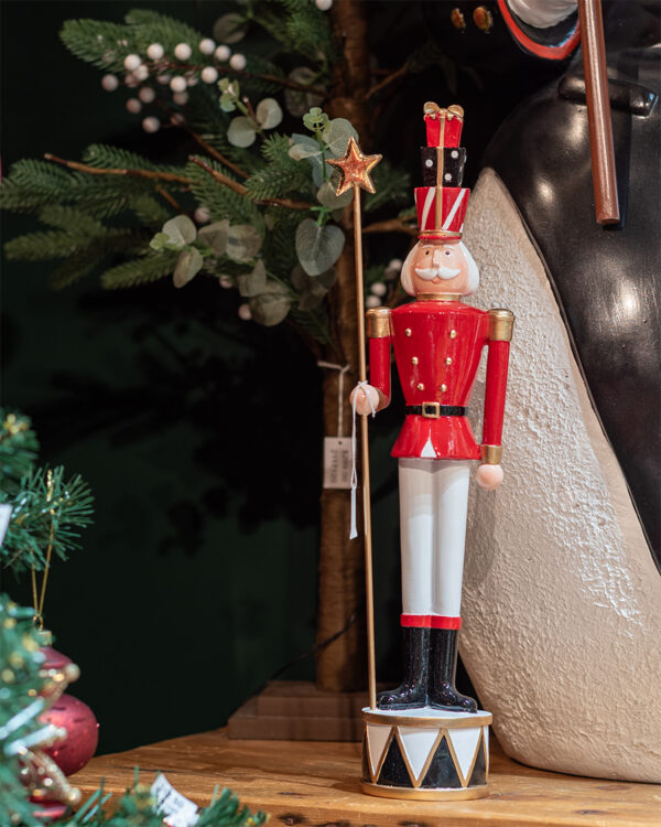 Nutcracker Soldier with Staff - Image 2