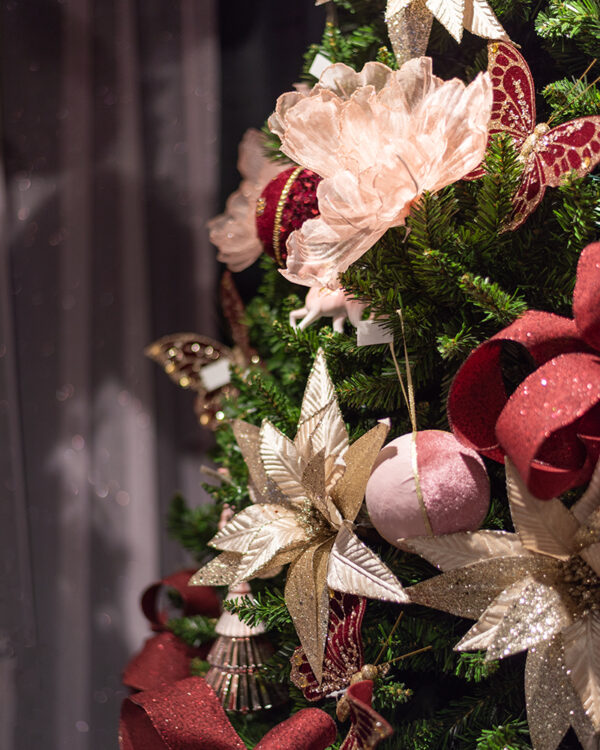 Velvet Champagne Poinsettia - Image 2