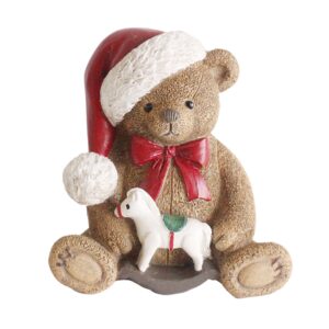 Sitting Bear with Rocking Horse