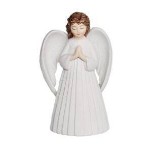 Small Cream Angel Praying
