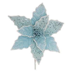 Pale Blue Poinsettia