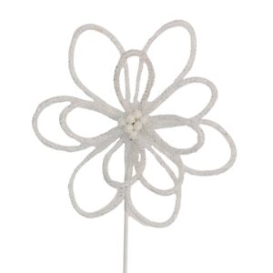 White Rope Look Poinsettia