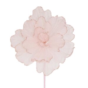 Pink Organza Peony