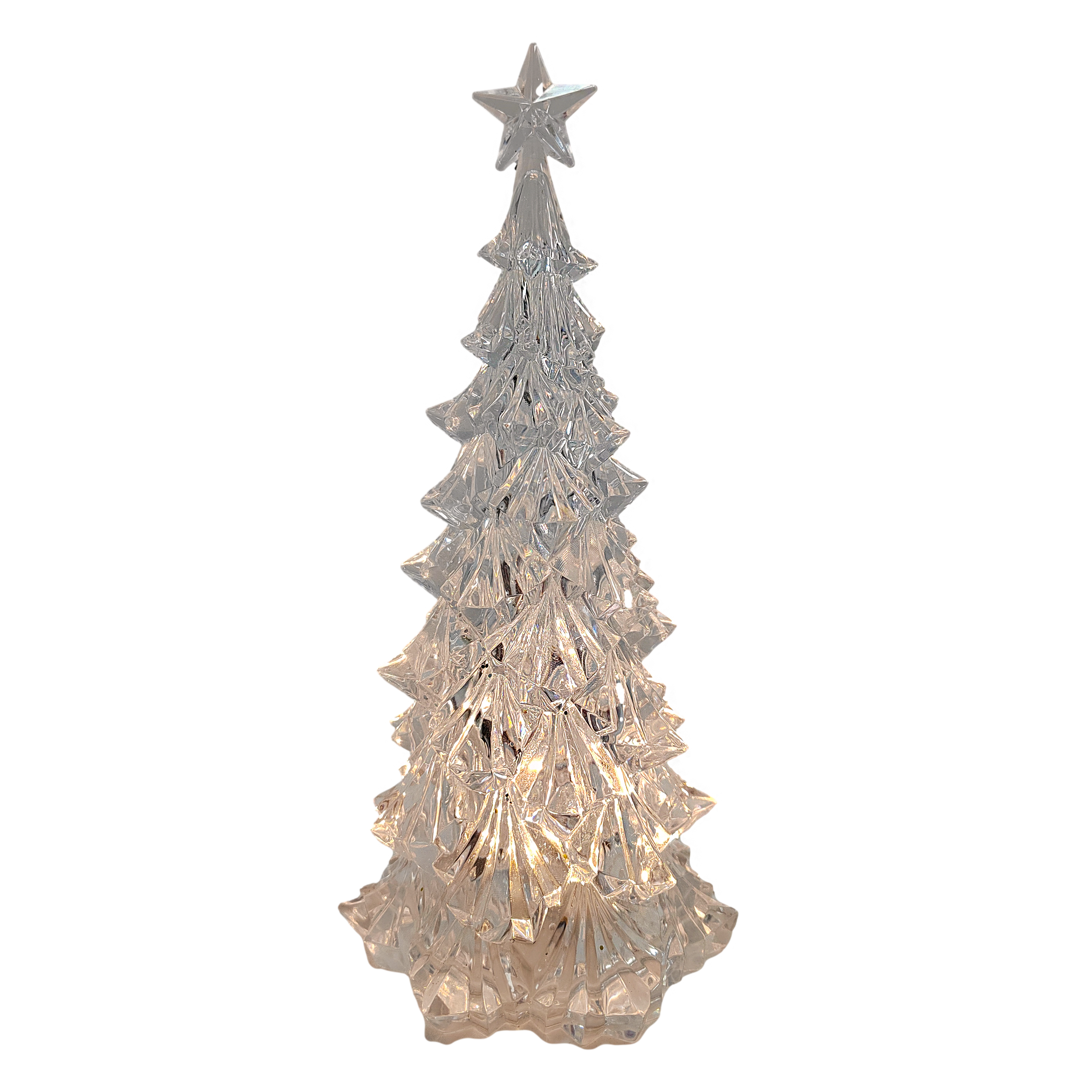 Cut Crystal Look Tree (23cm)