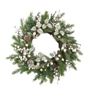 Mistletoe Berry Wreath