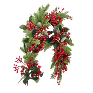 Mixed Berry & Leaf Garland