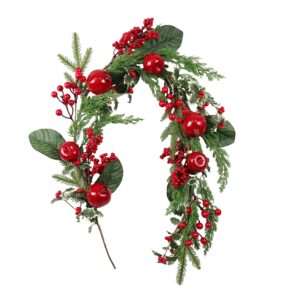 Holly Apple Pomegranate Garland