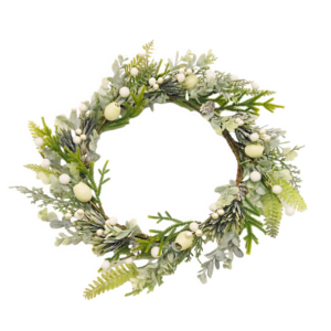 White Nut & Berry Wreath