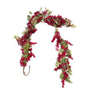 Red Berry & Eucalyptus Garland