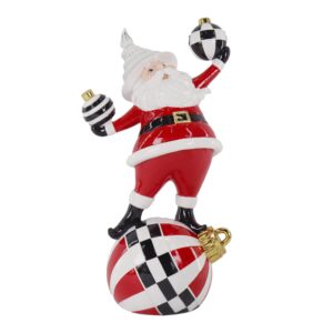 Fun Juggling Santa on Ball