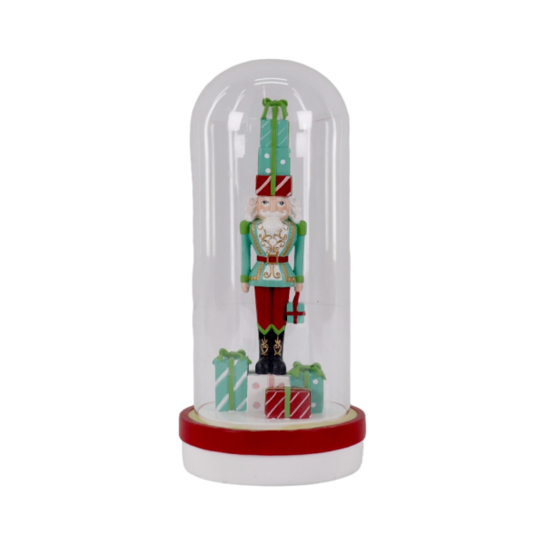 Soldier on Giftbox in Dome