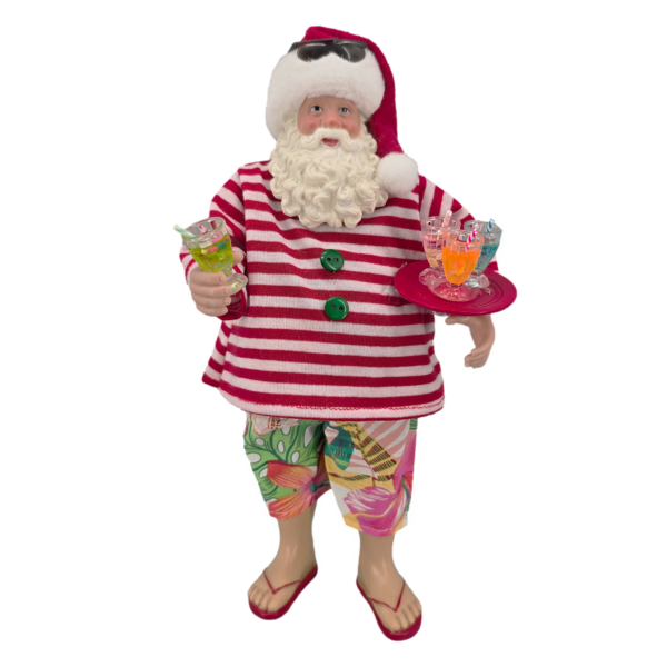 Summer Santa with Drinks