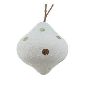 Mache Onion with Gold Spots
