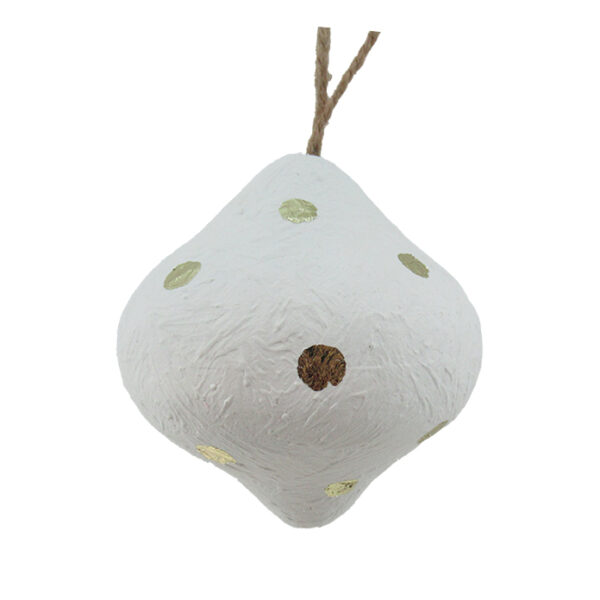 Mache Onion with Gold Spots