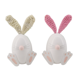 EASTER EGGS W/ BUNNY EARS - 2 ASST - 12 CM