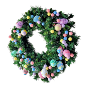 Easter Wreath with Eggs