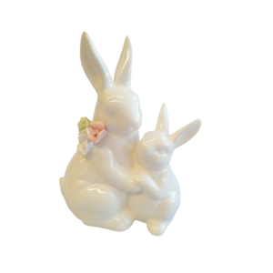 Pair of Porcelain Bunnies