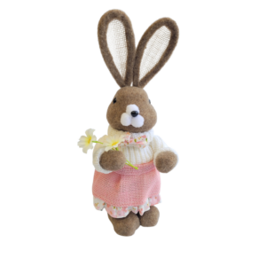 Girl Bunny Soft Toy